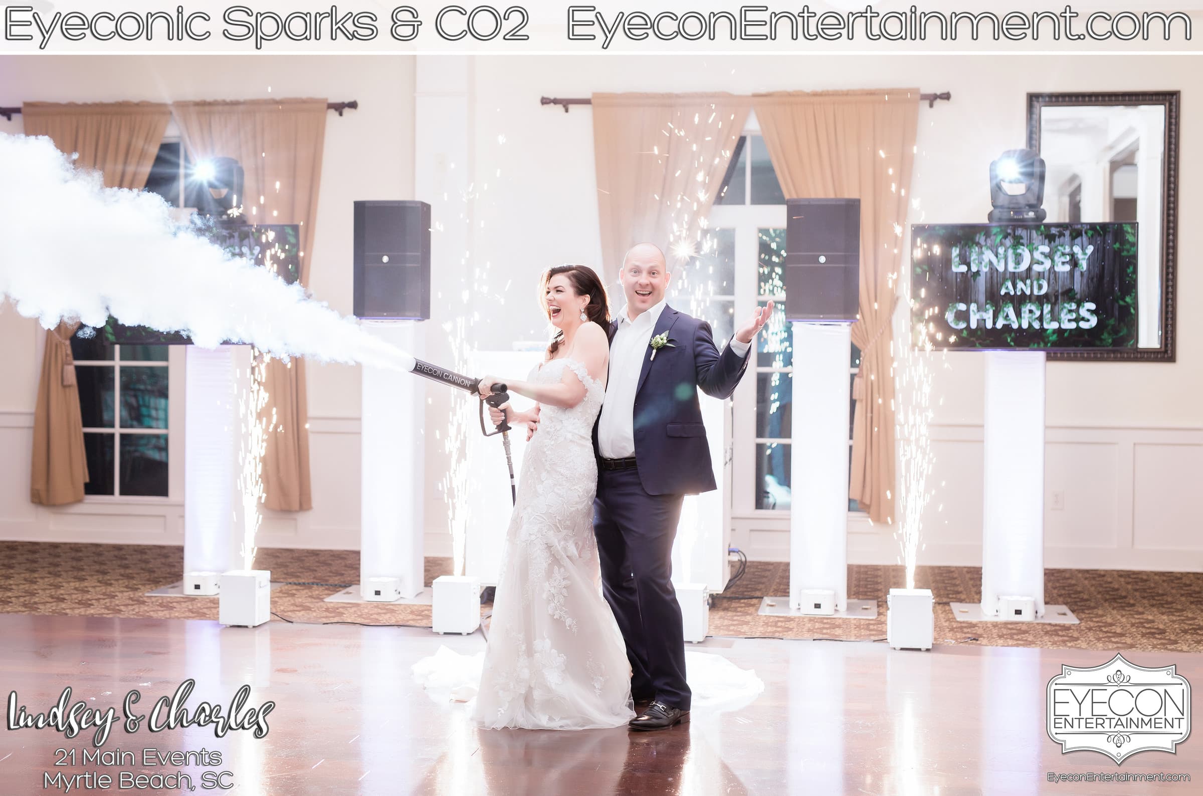 Eyecon Entertainment - Eyeconic Sparks Wedding Showcase