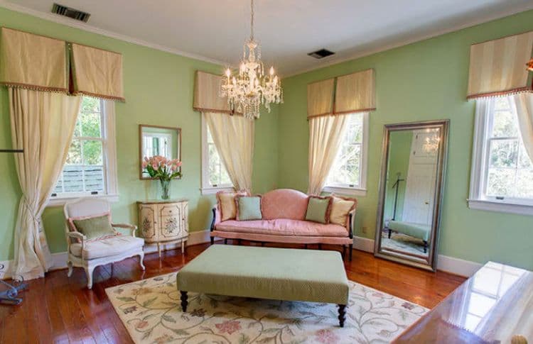 Legare Waring House bridal suite at Charles Towne Landing