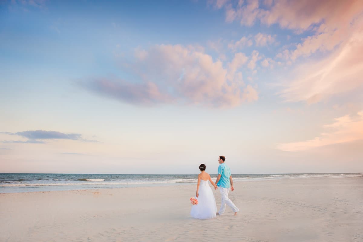 Wedding portrait in the Lowcountry by Sylvia Schutz Photography