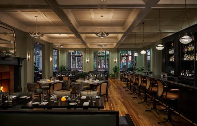 River House Interior dining at Montage Palmetto Bluff Bluffton SC