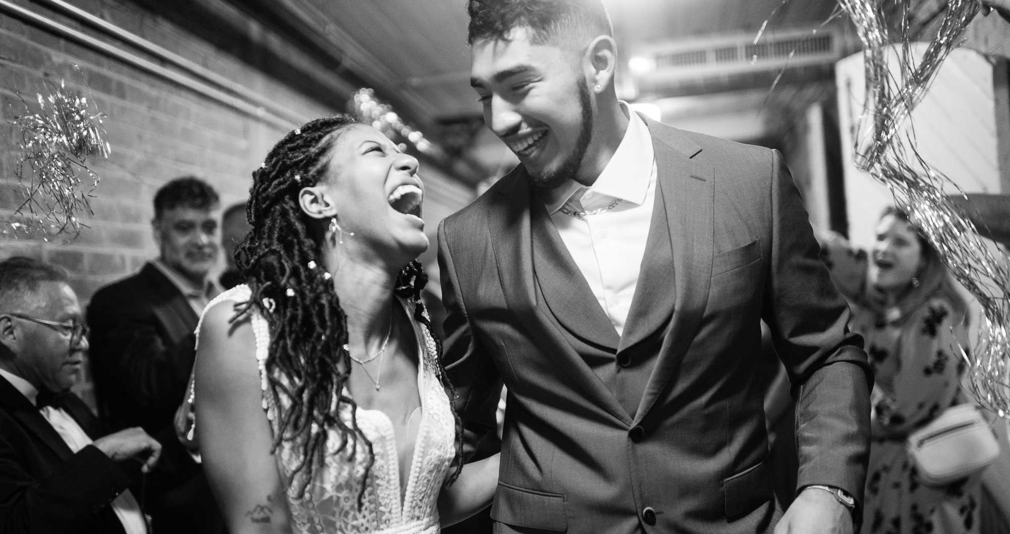 Industrial chic Judson Mill Smokestack wedding in Greenville SC