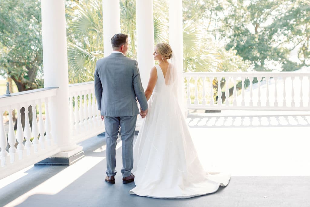 Wedding reception at Lowndes Grove by Jolie Connor Photography