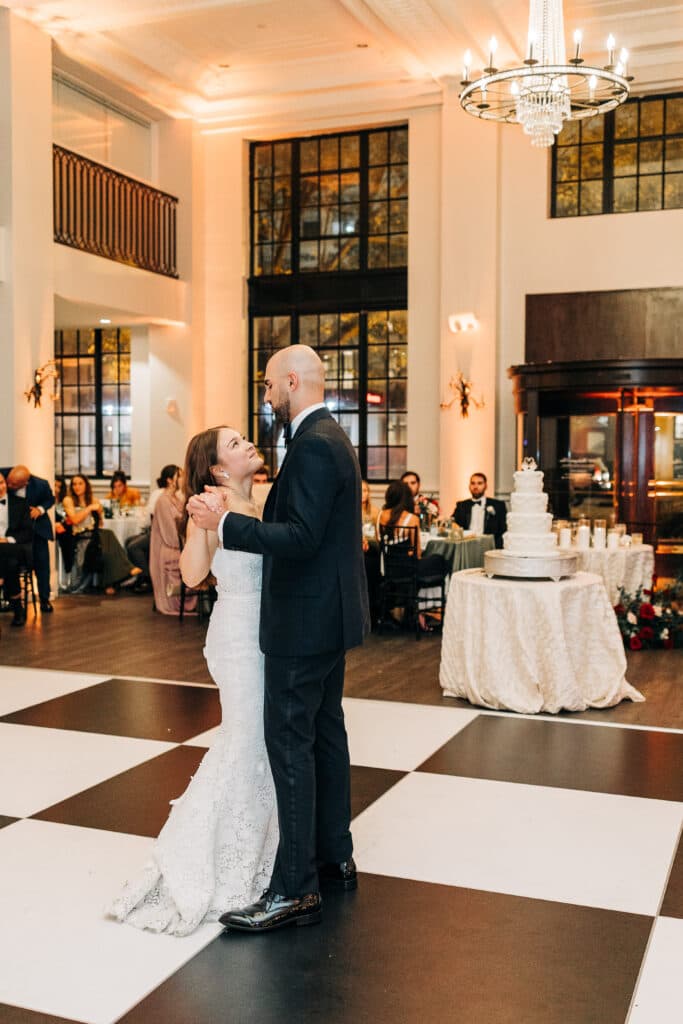 1208 Washington Place ballroom first dance wedding reception Columbia SC