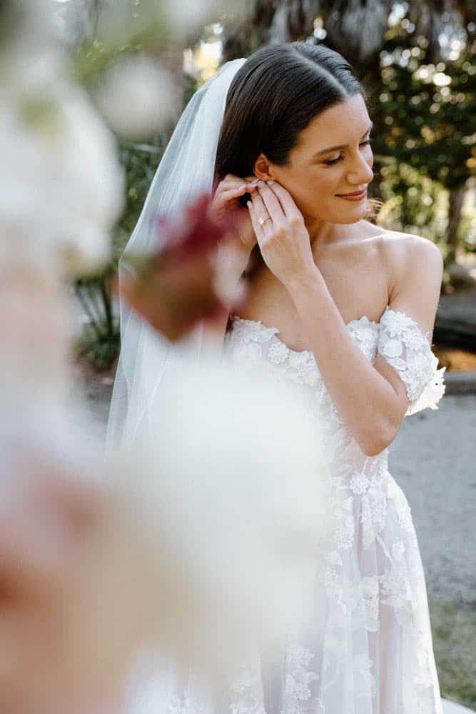 Bridal portrait in Columbia South Carolina by Emily Veinberg Photography