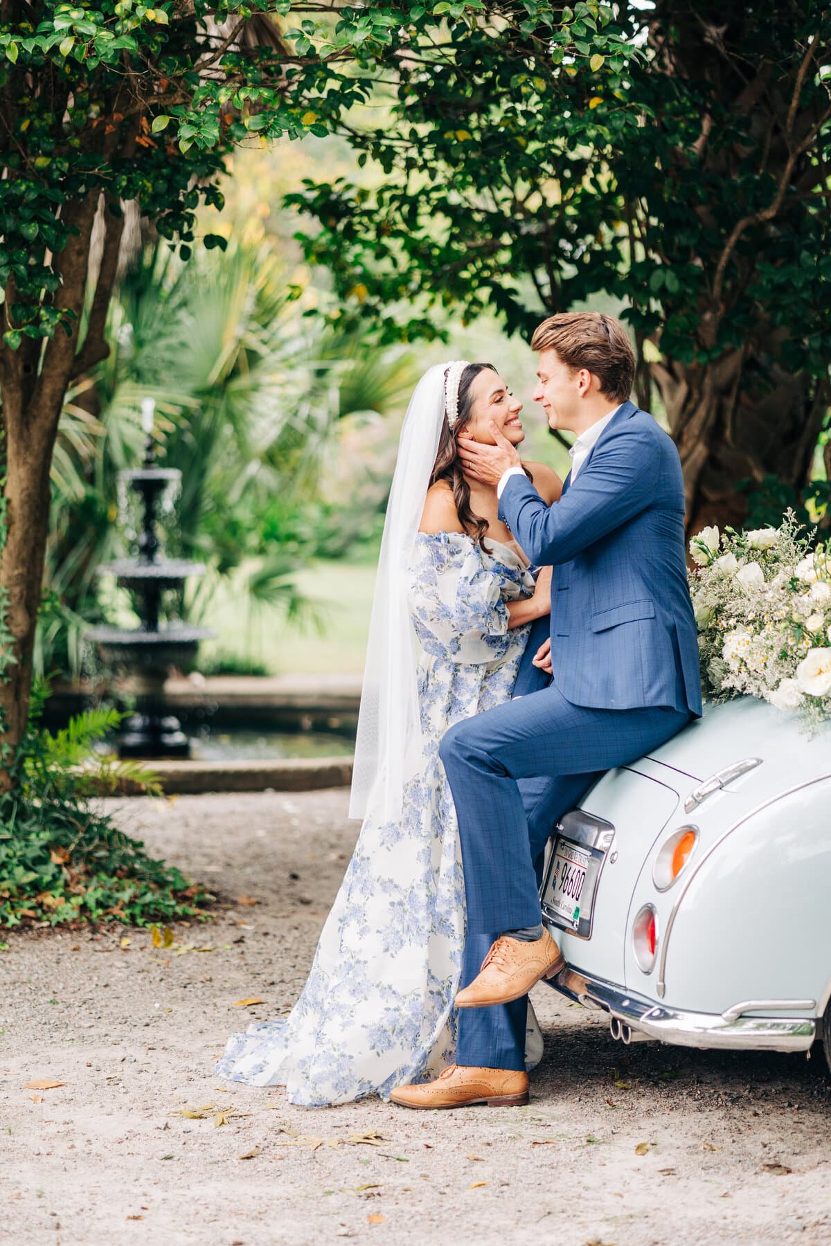 Fine art wedding portrait in Columbia SC by The Carters Creative