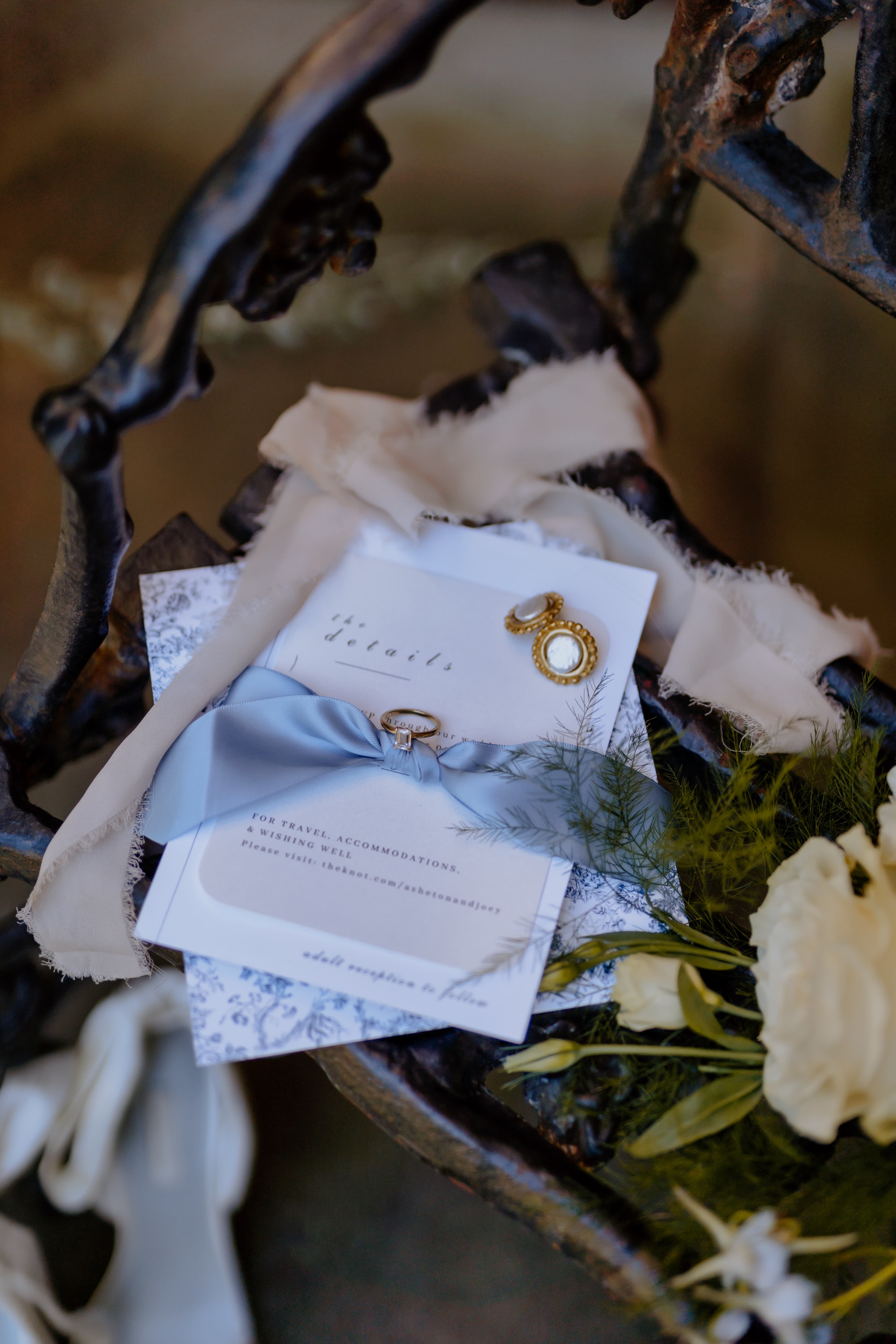 Detail-oriented wedding photo by 314 Collective Upstate SC