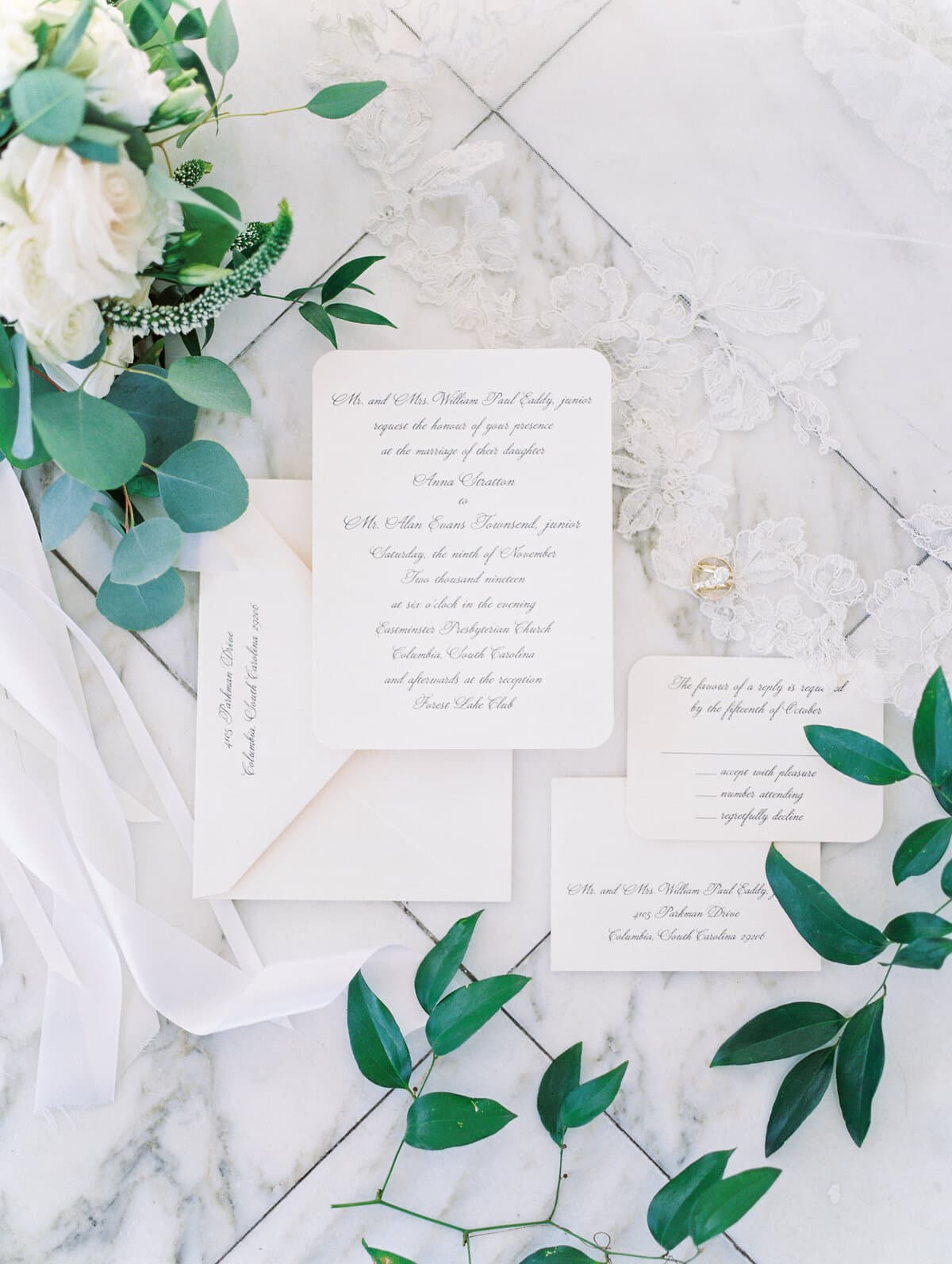 Elegant wedding photography in Lexington SC by Karly Richardson
