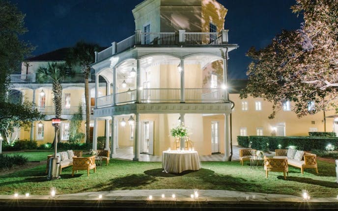 William Aiken House garden wedding venue Charleston