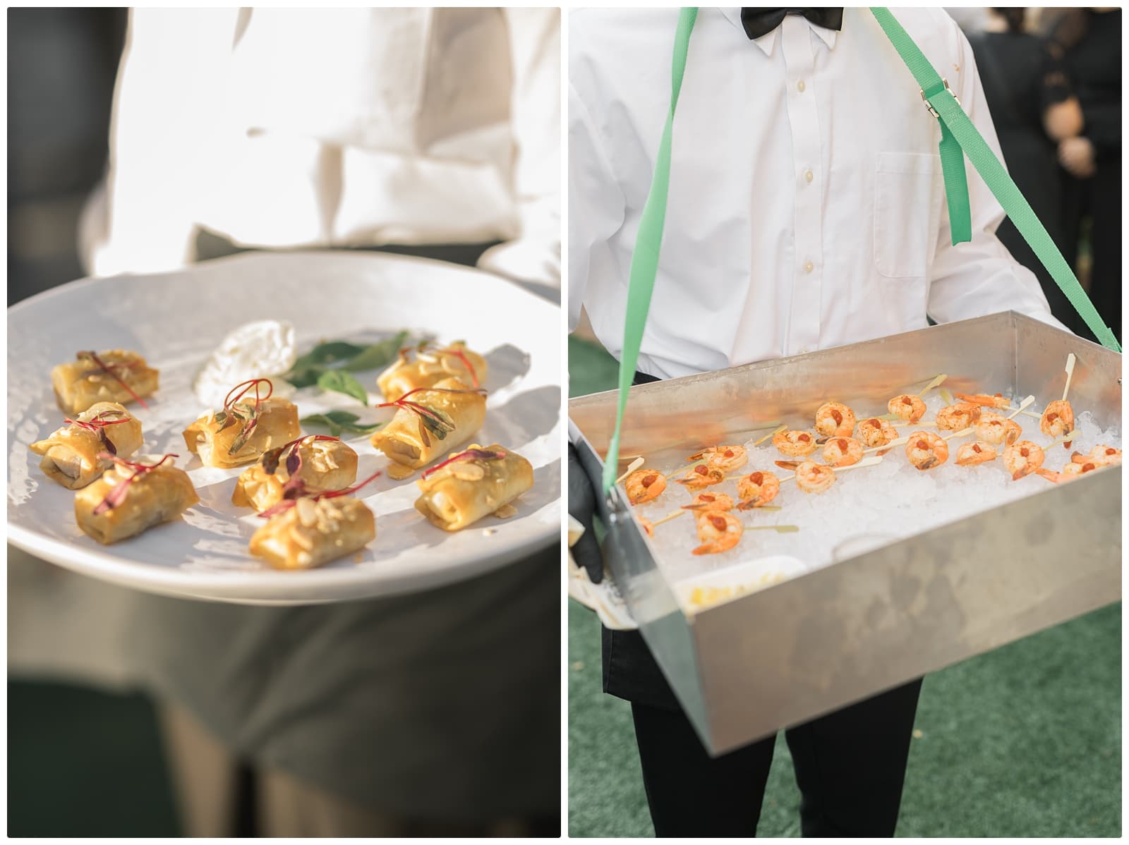 William Aiken House outdoor courtyard wedding reception
