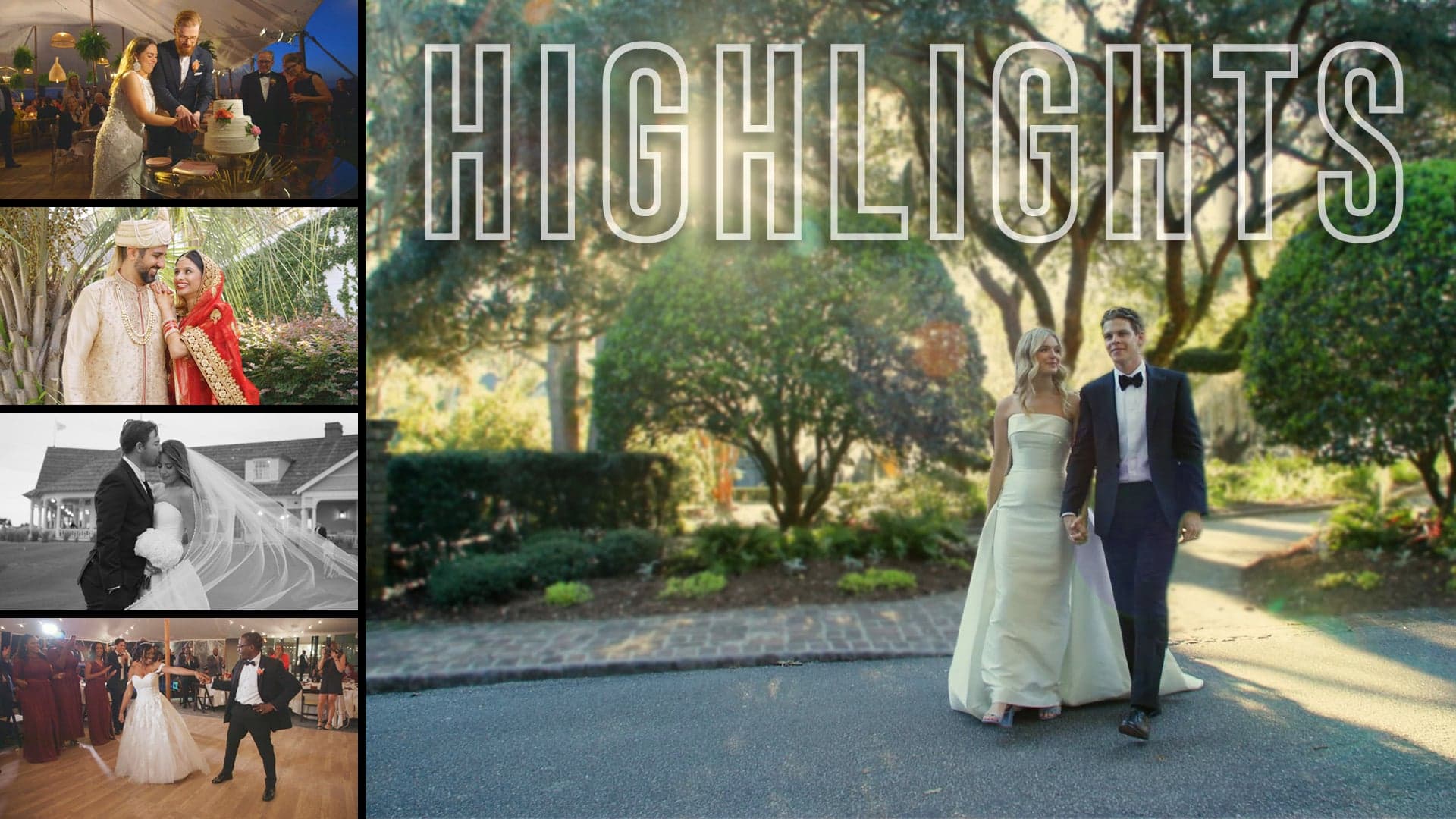 AEP highlight reel wedding video