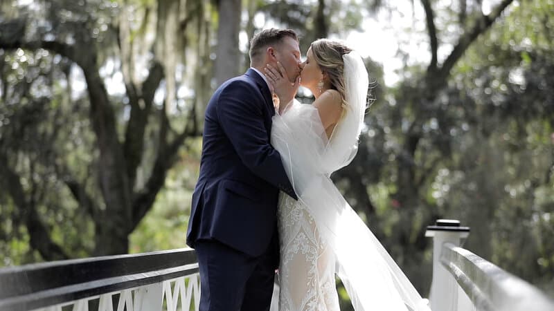 Lowcountry Wedding Films Charleston bride portrait