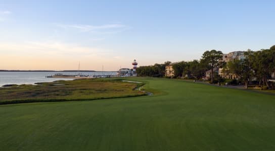 Harbour Town Golf Links Sea Pines Resort wedding ceremony Hilton Head