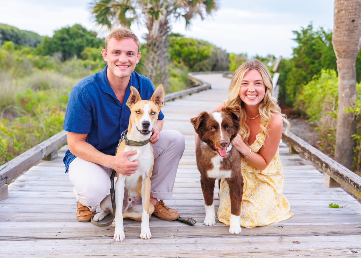Natural outdoor wedding photography in Myrtle Beach SC by Trisha McQuade