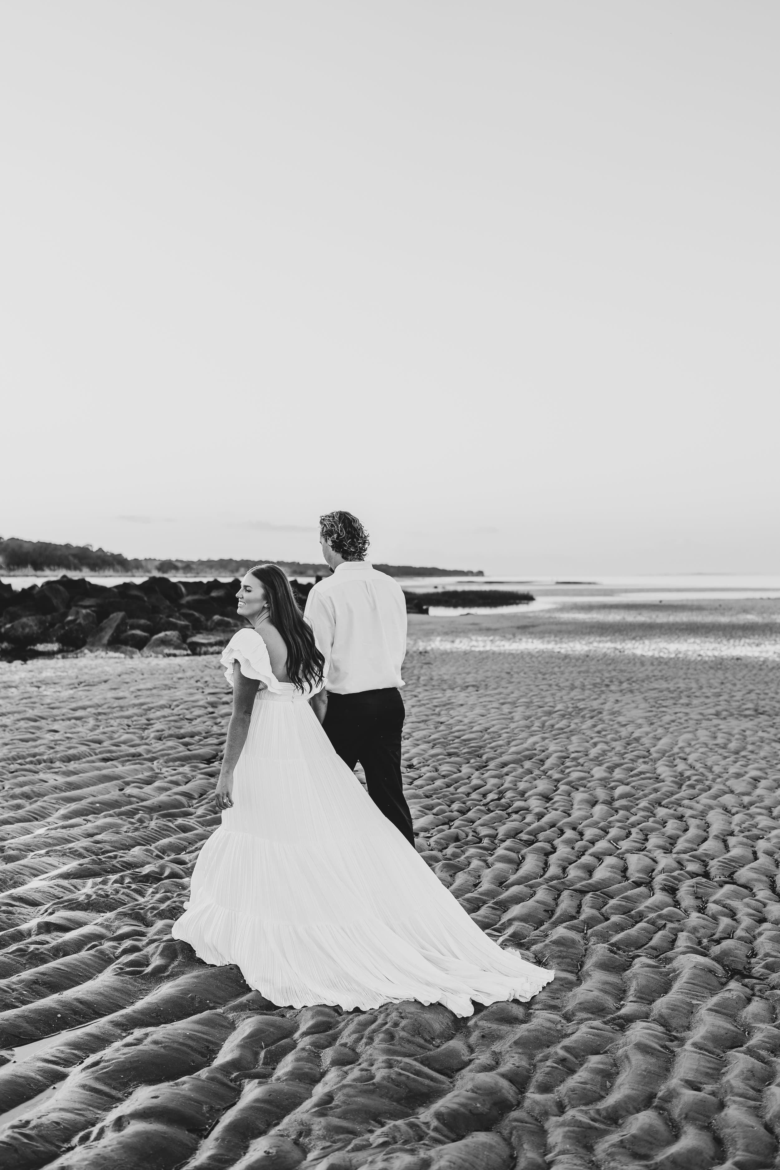Bride and groom portraits on Hilton Head Island by Emilia Jane Photography