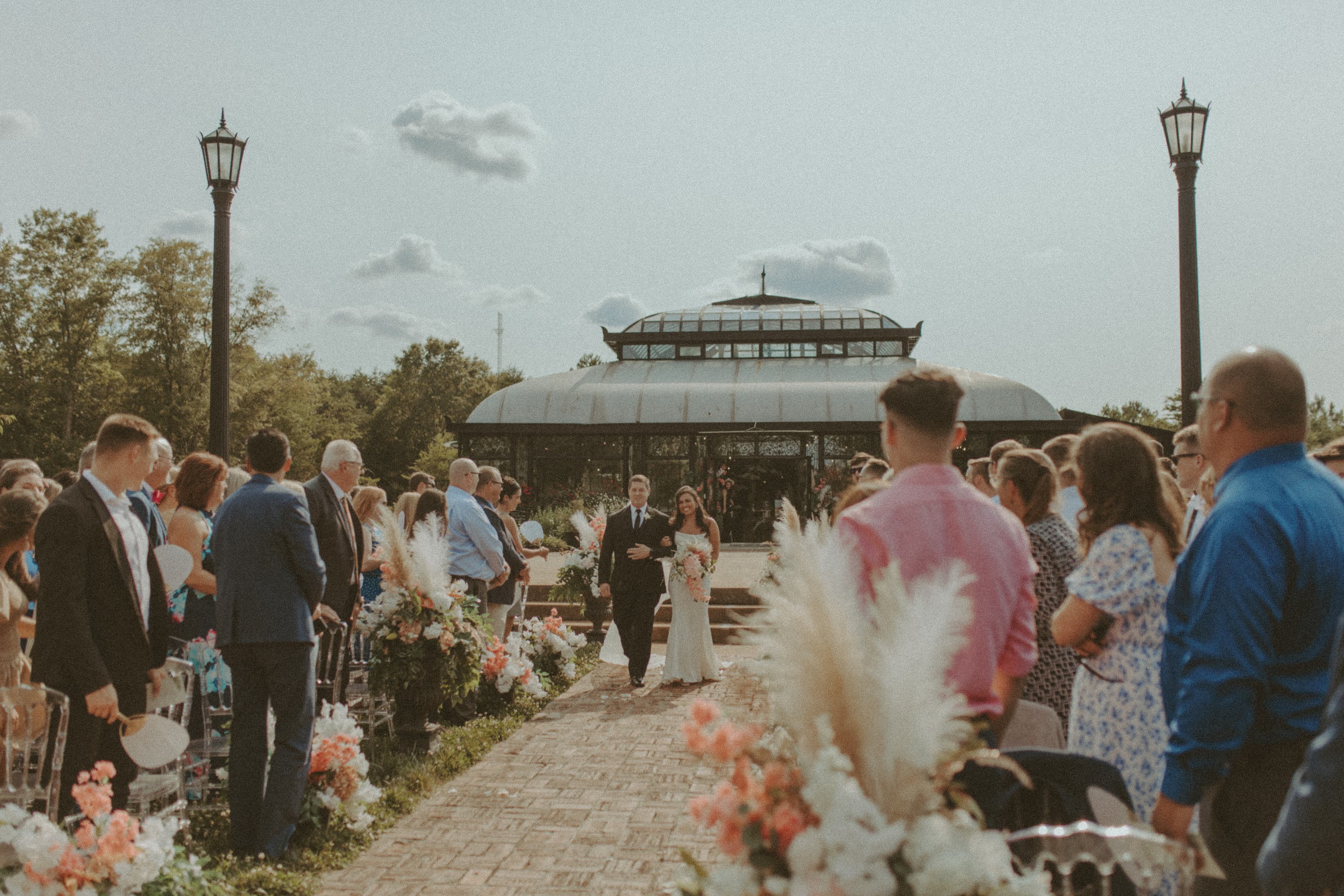 Edinburgh West conservatory ceremony with glass ceiling and natural light